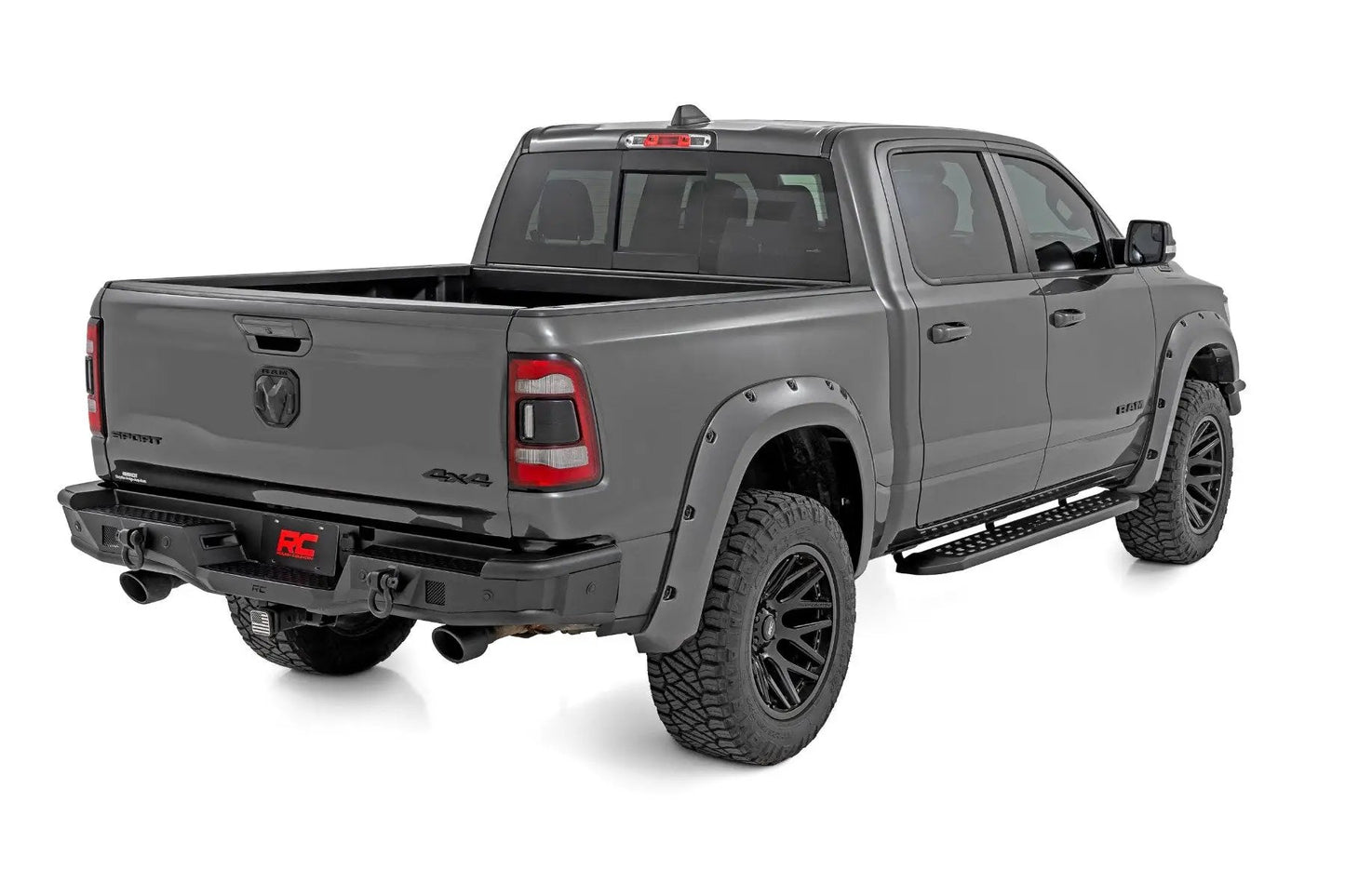Rough Country Rear Bumper | Tubular | Ram 1500 2WD/4WD (2019-2024) by Rough Country