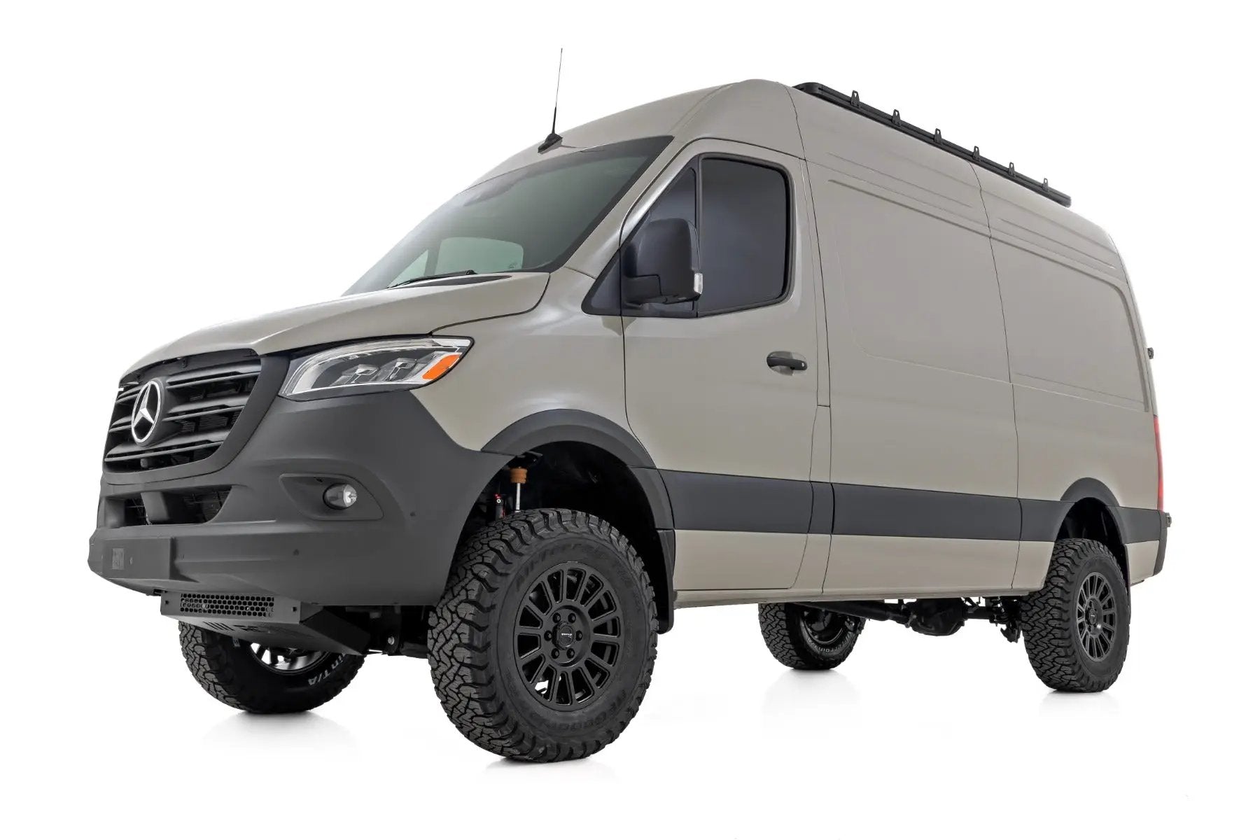 Rough Country Skid Plate | 2" Cradle Drop | Mercedes-Benz Sprinter 3500 (19-22)/Sprinter 3500XD (19-25) by Rough Country