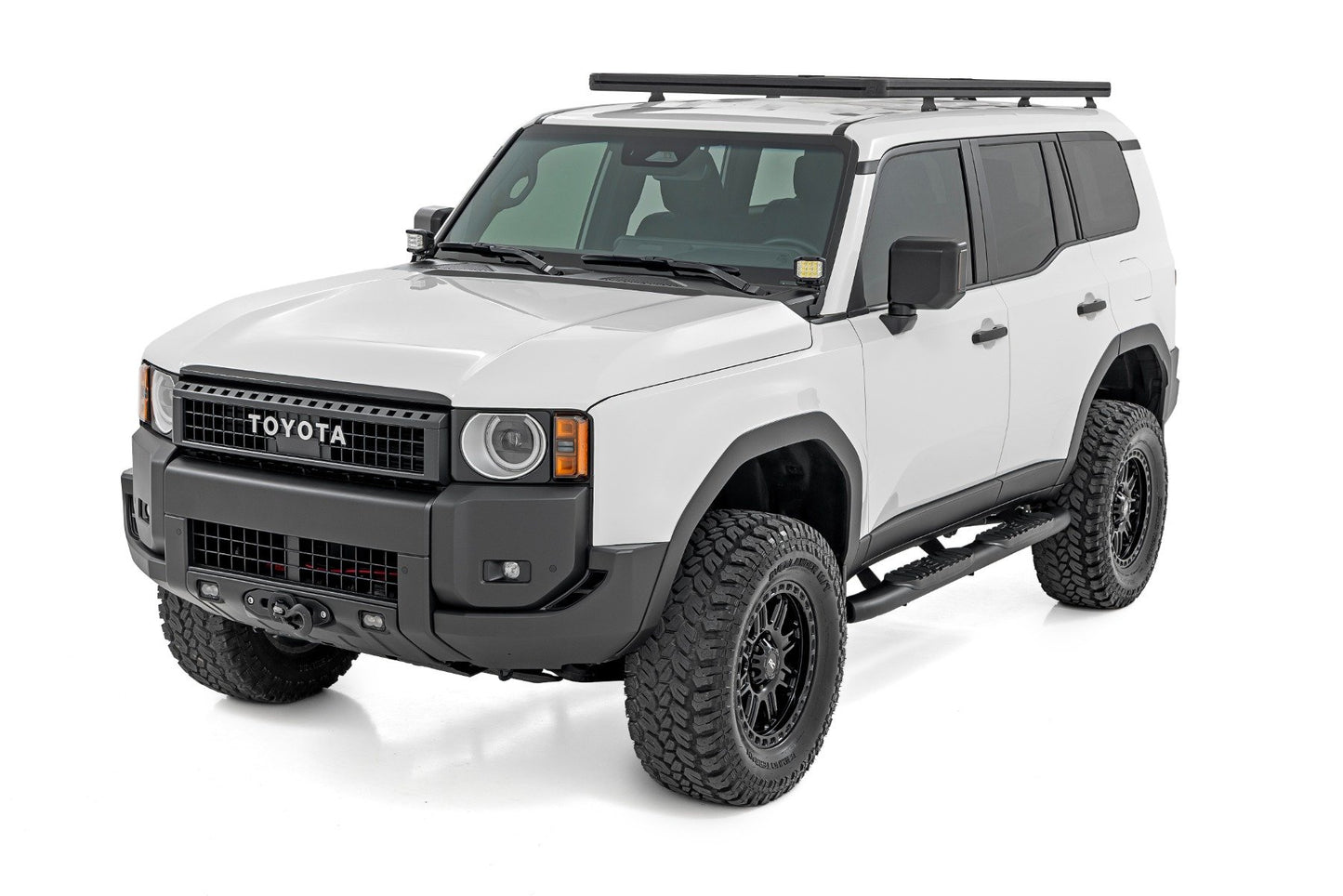 Estribos Ovalados Nerf | Negros | Toyota Land Cruiser 4WD (2024-2025)