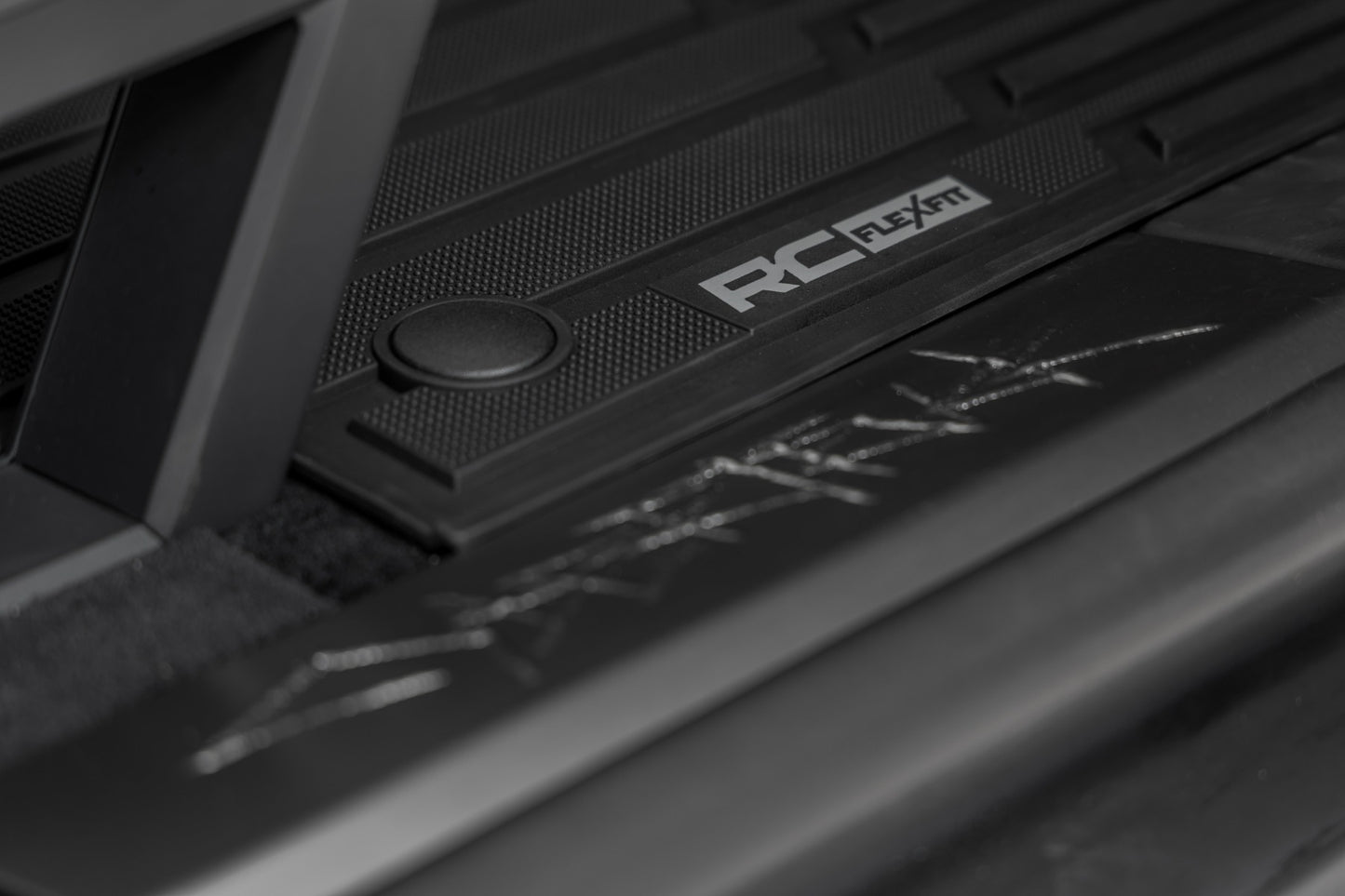 Rough Country Flex-Fit Floor Mats | FR & RR | Tesla Cybertruck 4WD (2024-2025)