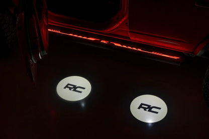 Rough Country Multi-Color LED Running Boards | CrewMax | Toyota Tundra 2WD/4WD (2022-2026) by Rough Country