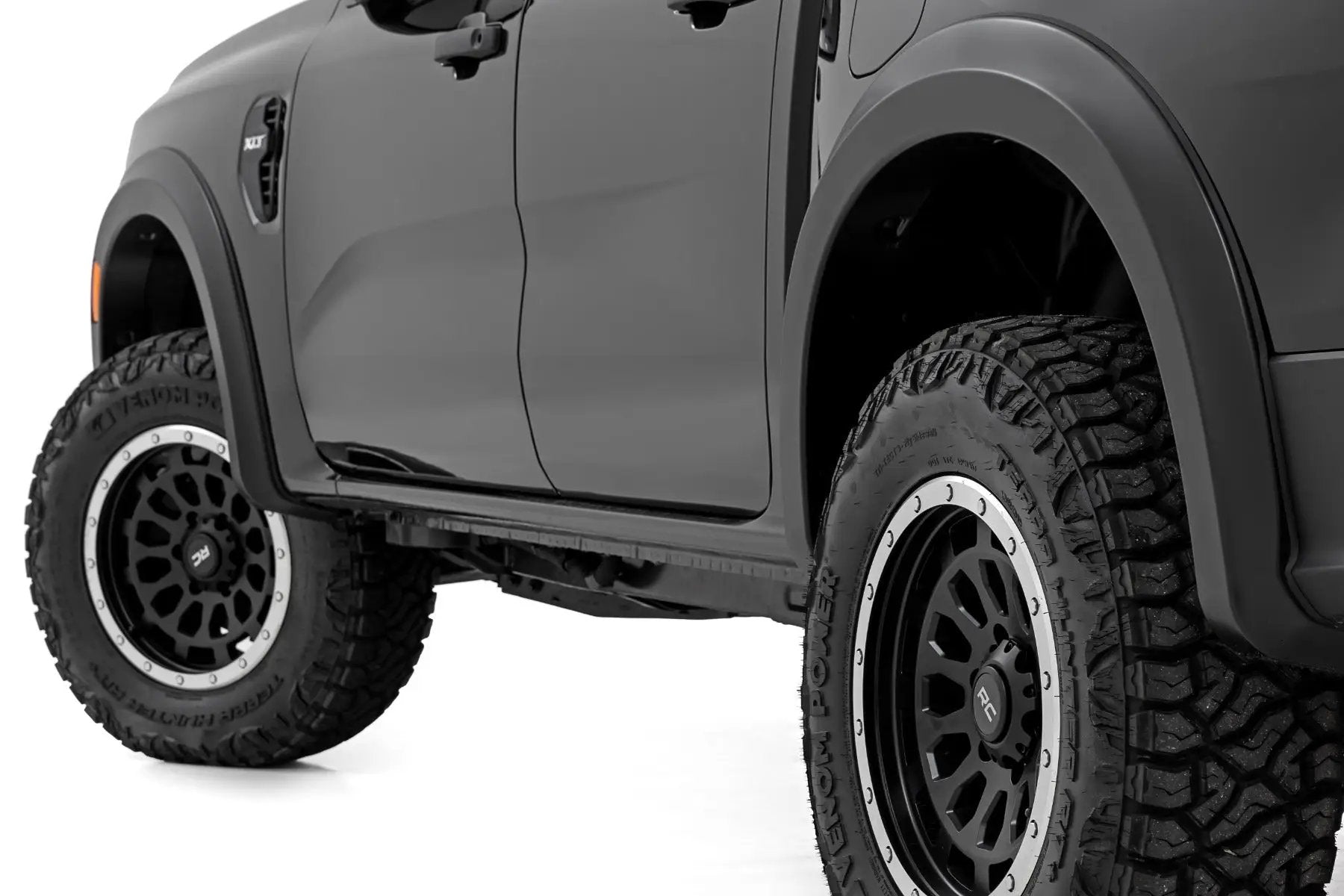 Rough Country Fender Flares | Sport | YZ Oxford White | Ford Ranger 2WD/4WD (2024-2025) by Rough Country