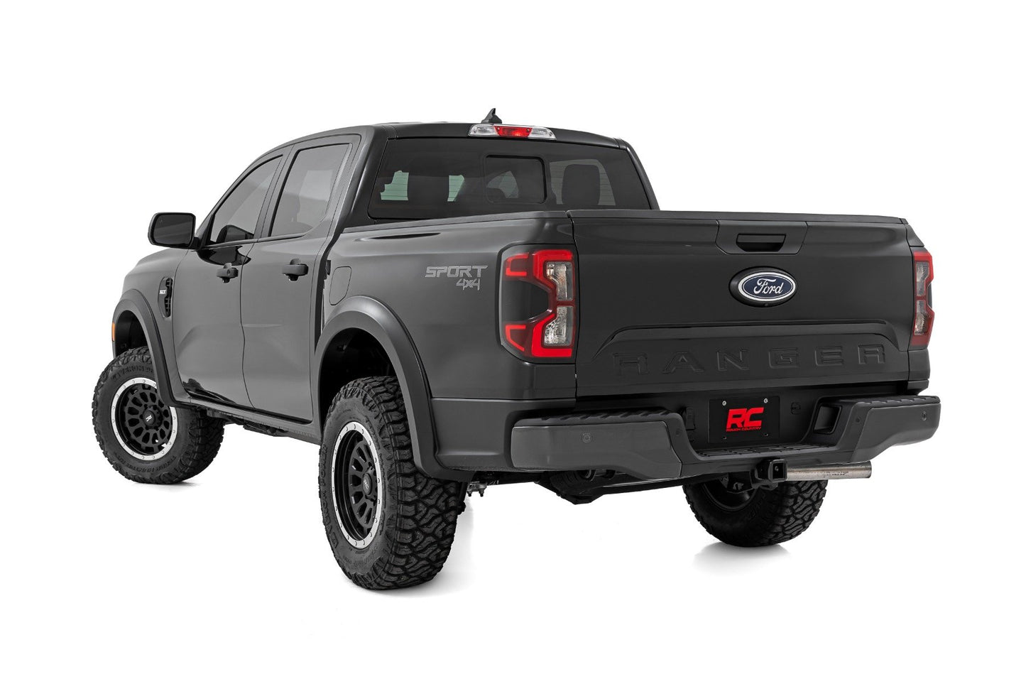 Rough Country Fender Flares | Sport | Ford Ranger 2WD/4WD (2024-2025)