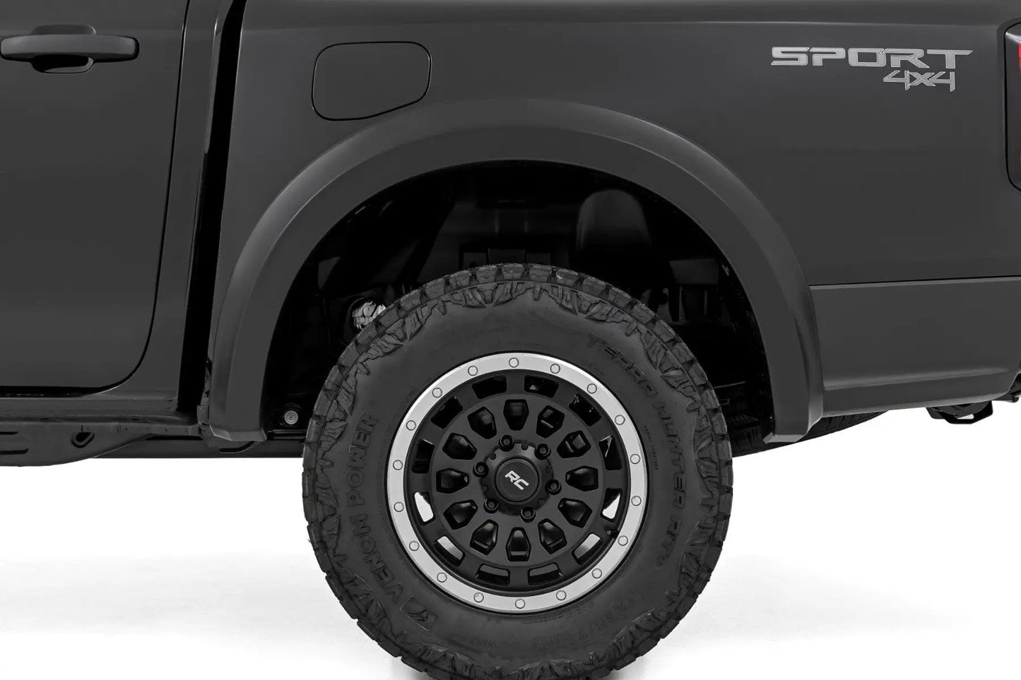 Rough Country Fender Flares | Sport | YZ Oxford White | Ford Ranger 2WD/4WD (2024-2025) by Rough Country