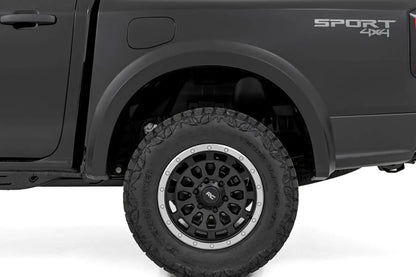 Rough Country Fender Flares | Sport | YZ Oxford White | Ford Ranger 2WD/4WD (2024-2025) by Rough Country