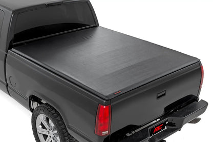 Rough Country Soft Roll Up Bed Cover | 6'7" Bed | Chevy/GMC 1500 (00-06 & Classic) by Rough Country