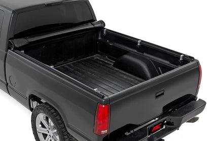 Rough Country Soft Roll Up Bed Cover | 6'7" Bed | Chevy/GMC 1500 (00-06 & Classic) by Rough Country