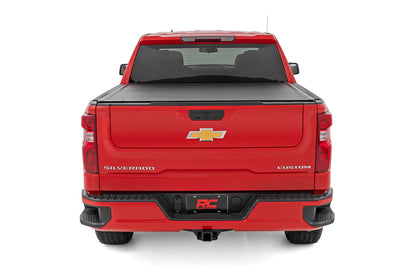 Cubierta Rígida Enrollable para Plataforma de Camioneta | Plataforma de 5'10" | Chevy/GMC Sierra 1500 (19-26)/Silverado 1500 (19-26)