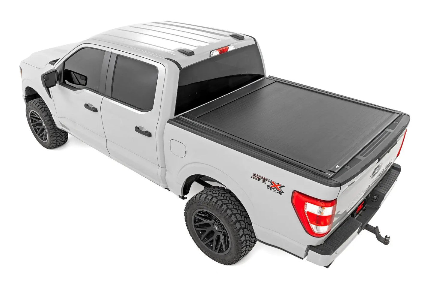 Rough Country Powered Retractable Bed Cover | 5'7" Bed | Ford F-150 (15-26)/F-150 Lightning (22-26) by Rough Country
