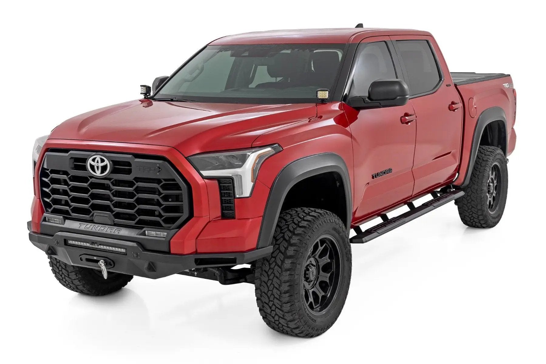 Rough Country TR2 Running Boards | CrewMax | Toyota Tundra 2WD/4WD (2022-2026) by Rough Country
