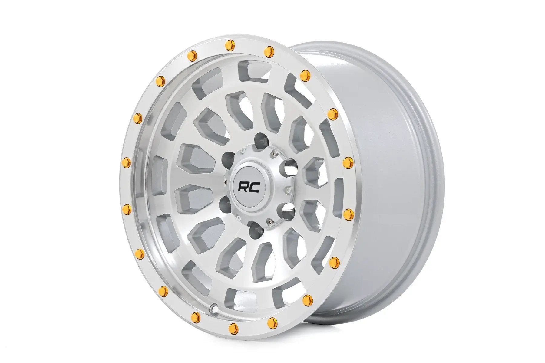 Rough Country 87 Series Wheel | Simulated Beadlock | Full Machine | 17x8.5 | 6x5.5 | +0mm by Rough Country