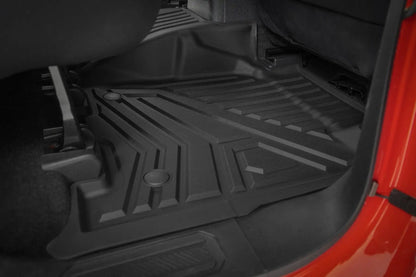 Rough Country Floor Mats | Front & Rear | Ford Bronco 4WD (2021-2025) by Rough Country