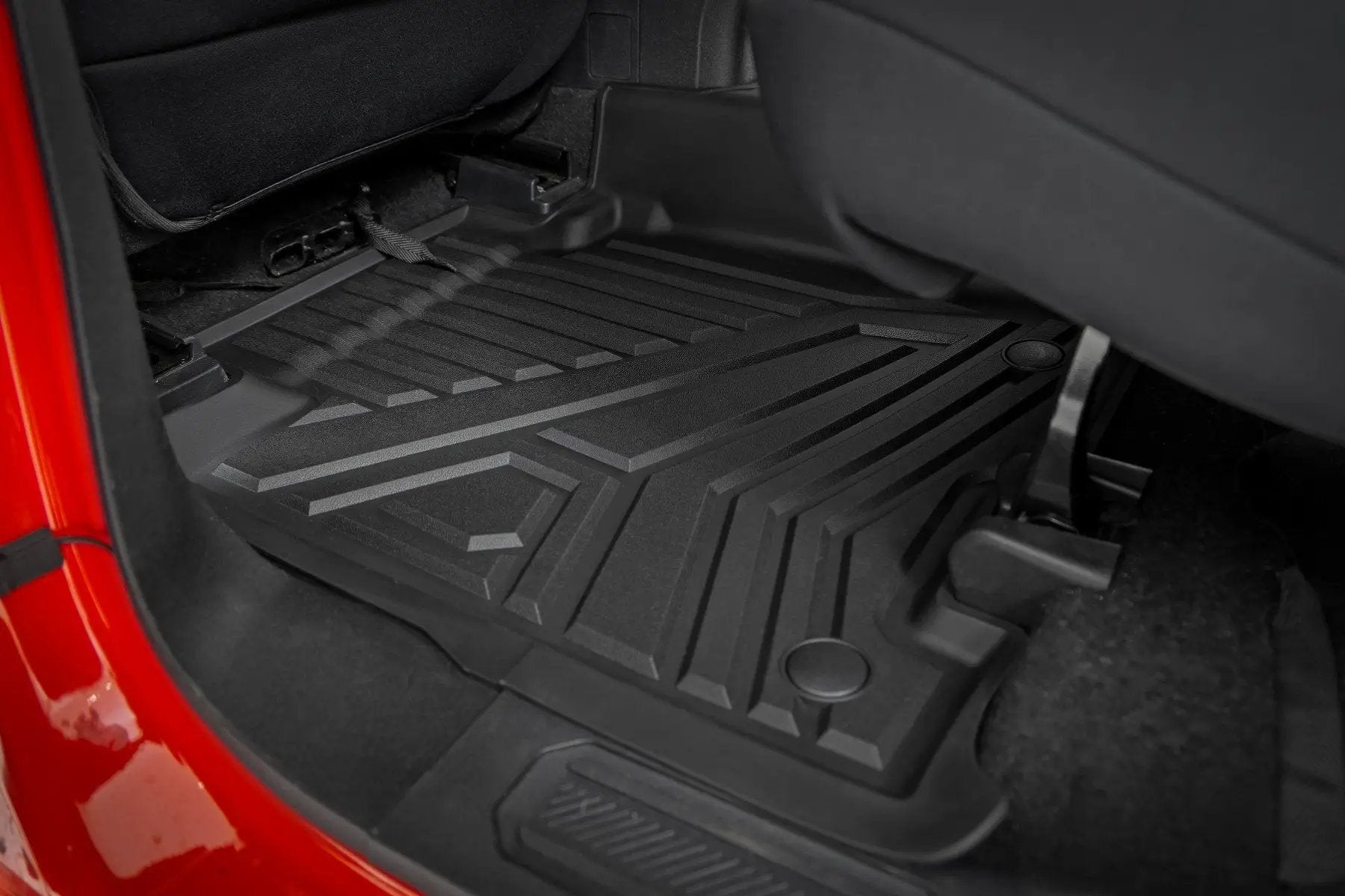 Rough Country Floor Mats | Front & Rear | Ford Bronco 4WD (2021-2025) by Rough Country
