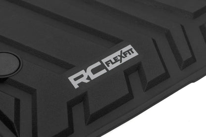 Rough Country Floor Mats | Front & Rear | Ford Bronco 4WD (2021-2025) by Rough Country