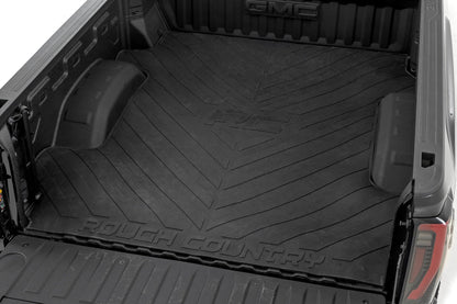 Alfombrilla de cama | Cama de 6'9" | Logotipo RC | Chevy/GMC Silverado/Sierra 2500HD/3500HD (20-26)