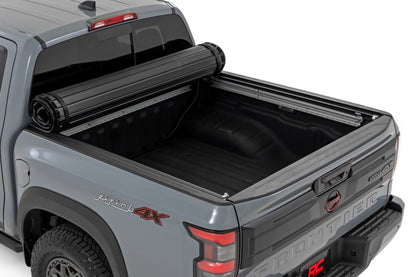 Cubierta enrollable rígida para caja | Caja de 5 pies | Nissan Frontier 2WD/4WD (2022-2026)