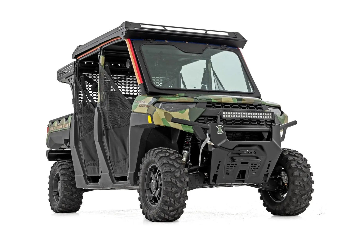 Rough Country Electric Tilt Windshield | Glass | Formed Frame | Polaris Ranger XP 1000 by Rough Country
