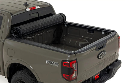 Rough Country Hard Roll Up Bed Cover | 5' Bed | Ford Ranger 2WD/4WD (2024-2025) by Rough Country