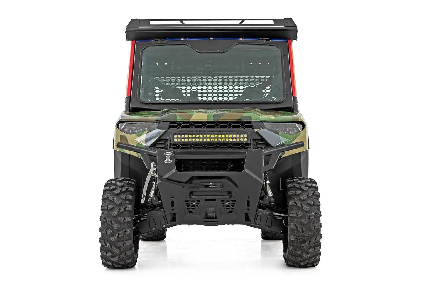 Rough Country Electric Tilt Windshield | Glass | Formed Frame | Polaris Ranger XP 1000 by Rough Country