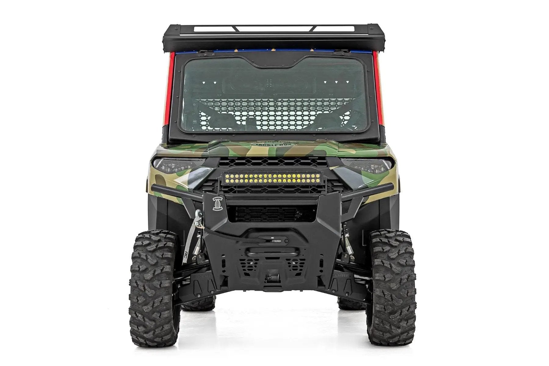 Rough Country Electric Tilt Windshield | Glass | Formed Frame | Polaris Ranger XP 1000 by Rough Country