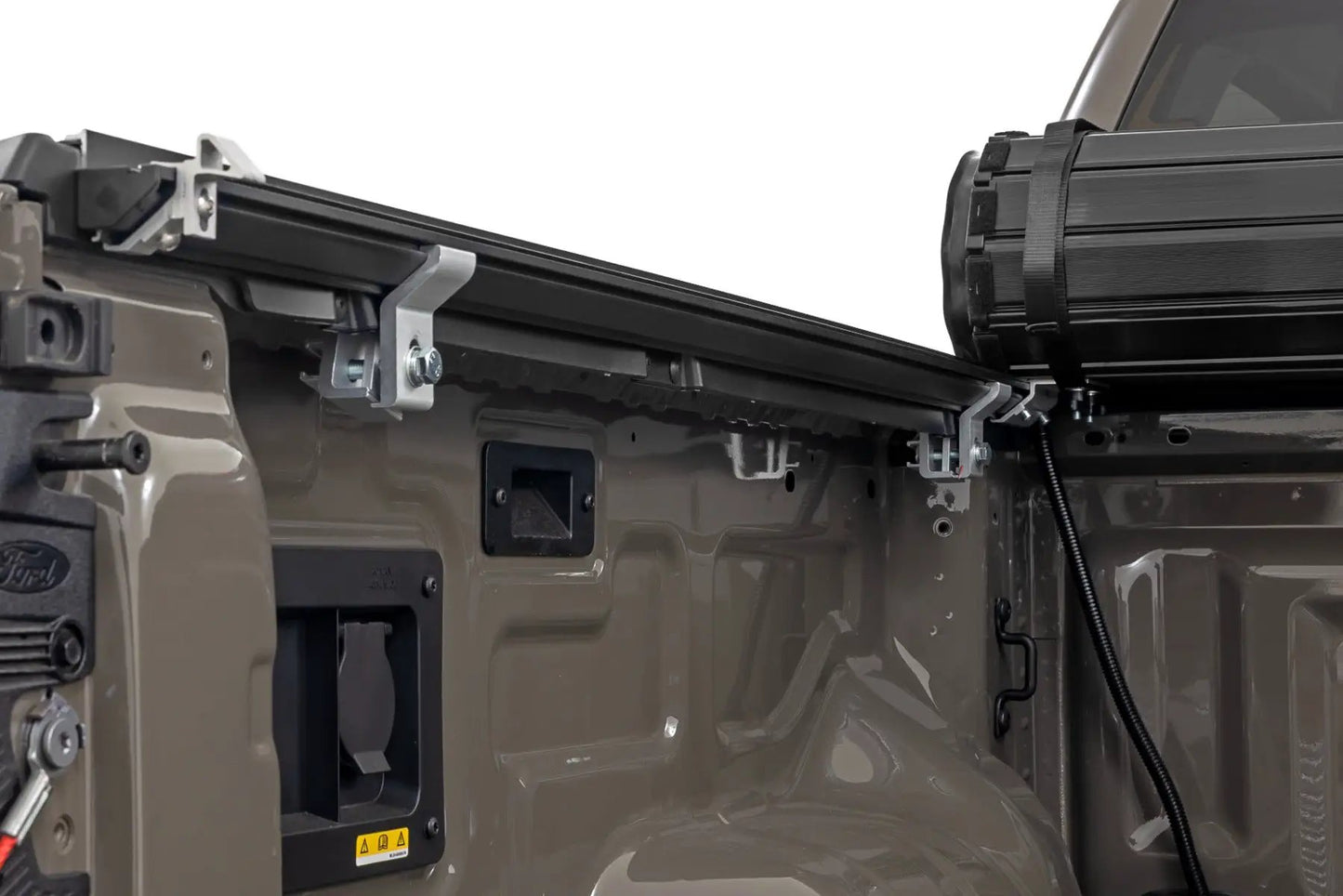 Rough Country Hard Roll Up Bed Cover | 5' Bed | Ford Ranger 2WD/4WD (2024-2025) by Rough Country