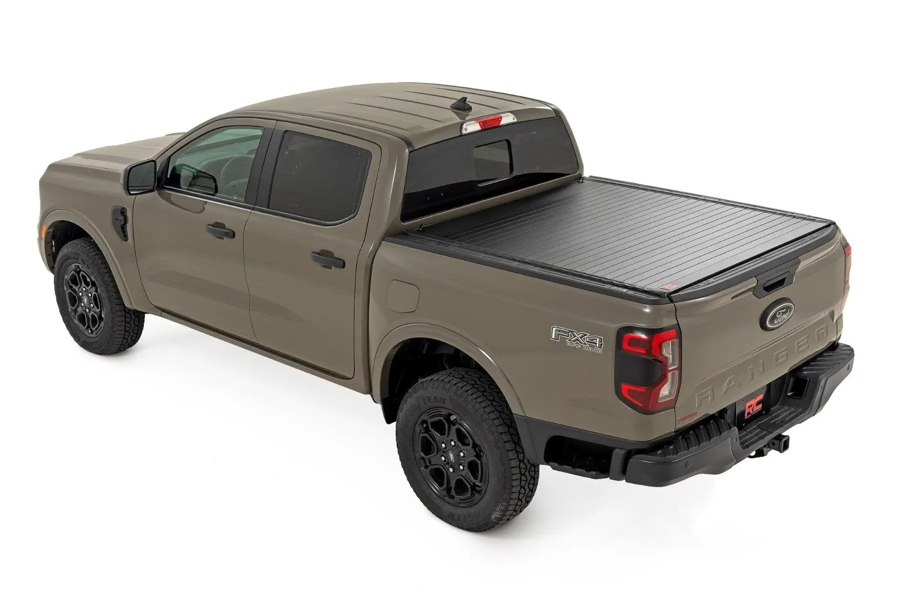 Rough Country Hard Roll Up Bed Cover | 5' Bed | Ford Ranger 2WD/4WD (2024-2025) by Rough Country