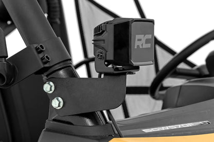 Rough Country LED Light Kit | Front Mount | 2" Black Pair | Amber DRL | Segway 570 F by Rough Country