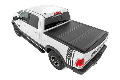 Rough Country Hard Low Profile Bed Cover | 6'4" Bed | Ram 1500/2500/3500 2WD/4WD (10-25 & Classic) by Rough Country
