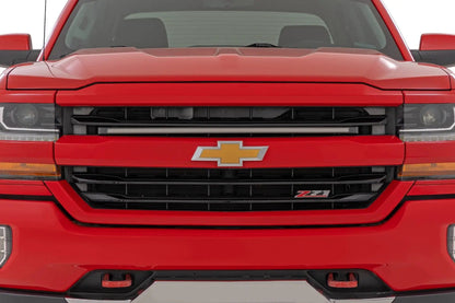 Rough Country LED Light Kit | Grille Mount | 30 Inch DRL | Chevy Silverado 1500 (16-18) by Rough Country