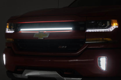 Rough Country LED Light Kit | Grille Mount | 30 Inch DRL | Chevy Silverado 1500 (16-18) by Rough Country