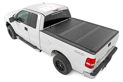 Rough Country Hard Low Profile Bed Cover | 6'7" Bed | Ford F-150 2WD/4WD (2004-2014) by Rough Country