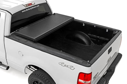 Rough Country Hard Low Profile Bed Cover | 6'7" Bed | Ford F-150 2WD/4WD (2004-2014) by Rough Country