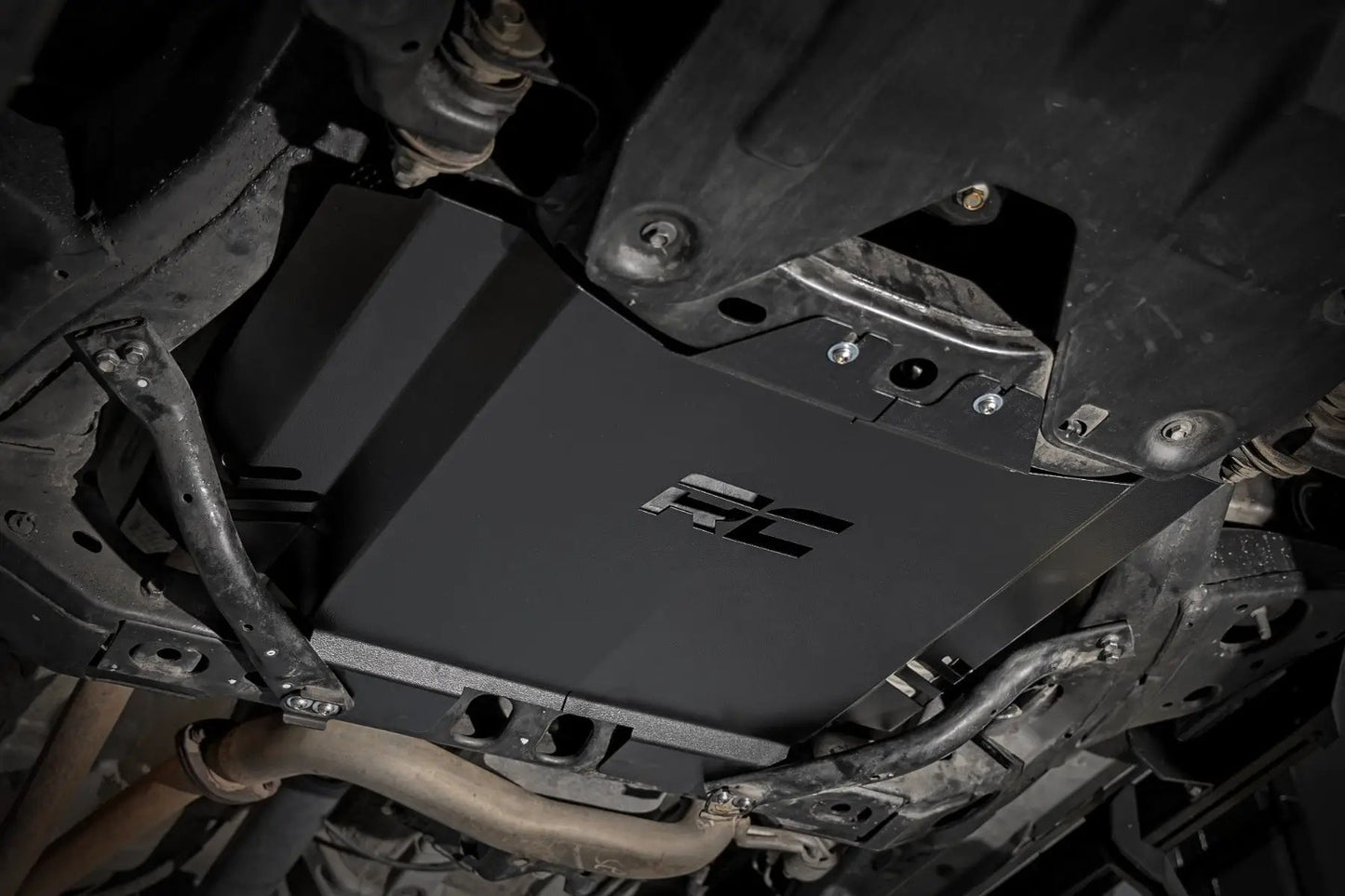Rough Country Catalytic Converter Shield | Toyota Tacoma 2WD (2016-2023) by Rough Country
