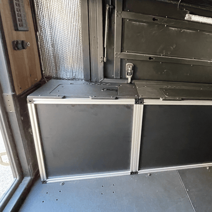 Alu-Cab Alu-Cabin Canopy Camper - Ram 1500 (DT) / 1500 TRX 2019-Present 5th Gen. - Rear Utility Module by Goose Gear