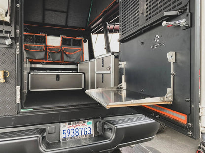 Alu-Cab Alu-Cabin Canopy Camper - Toyota Tundra 2014-2021 2.5 Gen. - Bed Plate System by Goose Gear