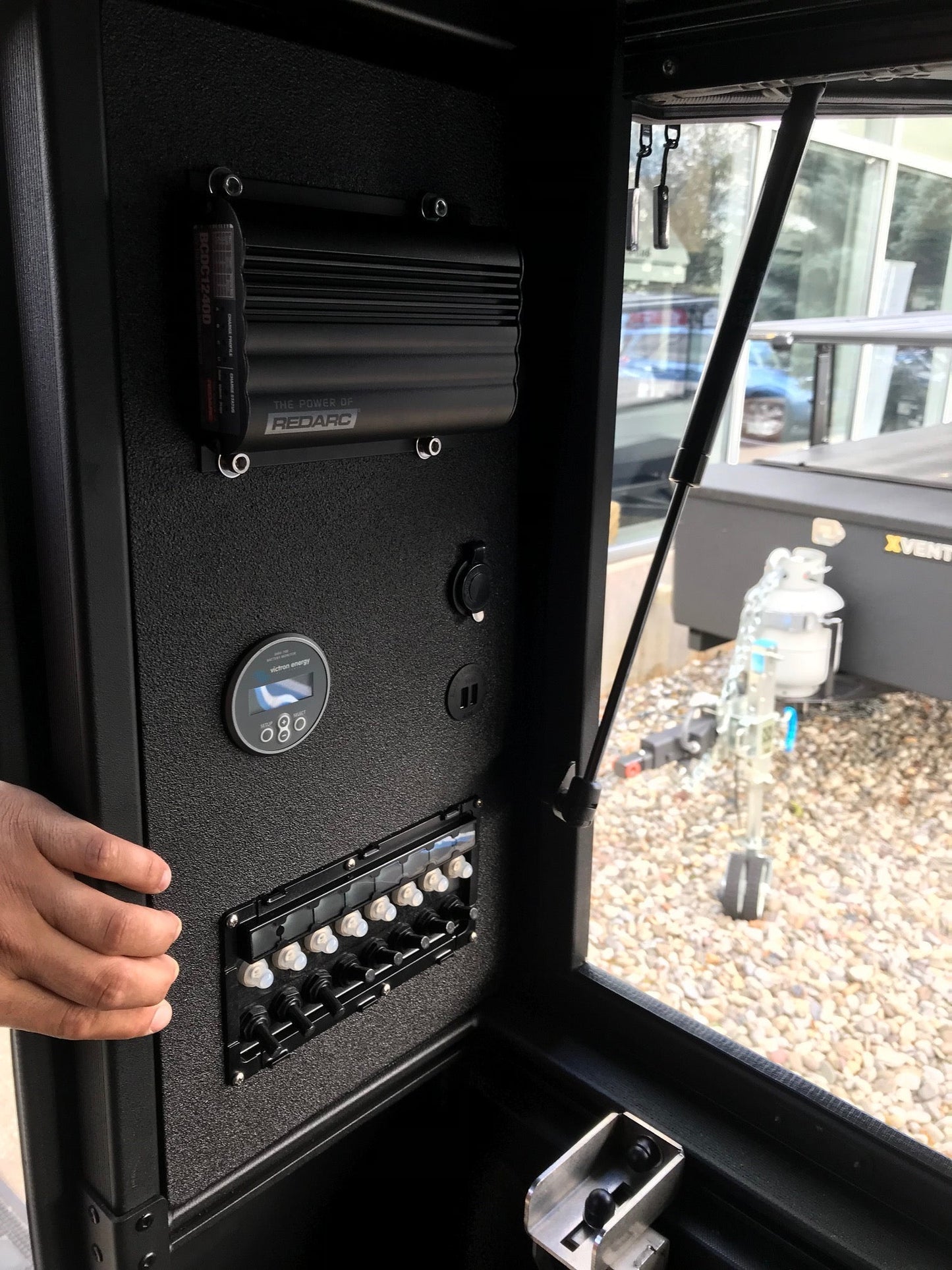 Alu-Cab Canopy Camper - Midsize Truck - Electrical Panel by Goose Gear