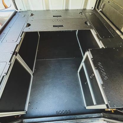 Alu-Cab Canopy Camper - Sleep Deck Panel - Utility Module to Utility Module - 6' Bed Extension Panel by Goose Gear