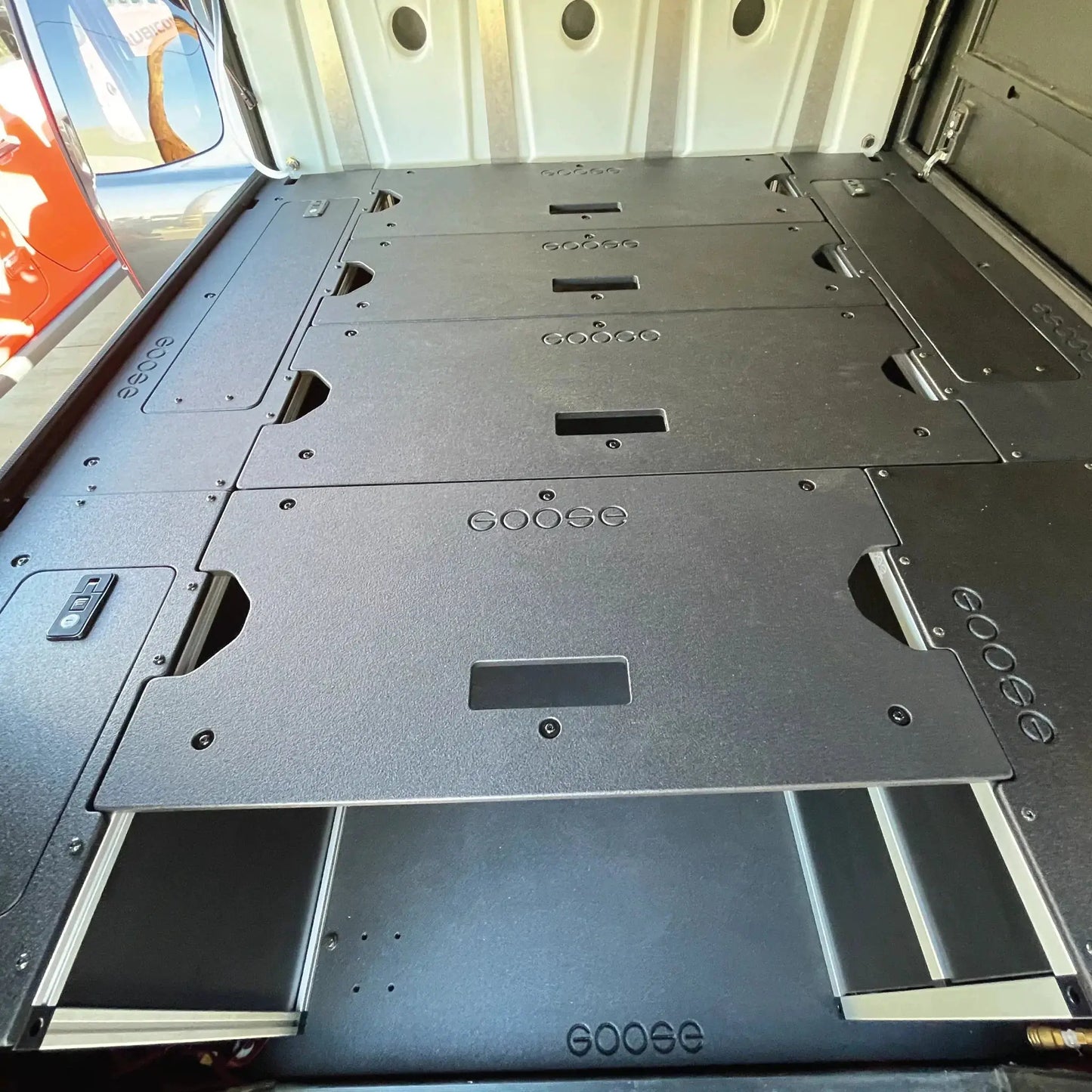 Alu-Cab Canopy Camper - Sleep Deck Panel - Utility Module to Utility Module - 6' Bed Extension Panel by Goose Gear