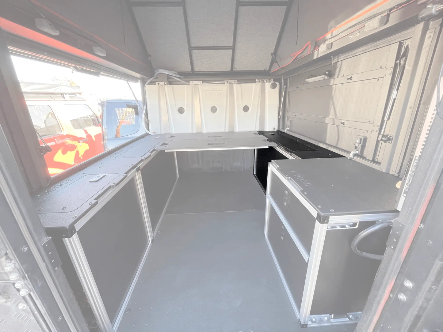 Alu-Cab Canopy Camper V2 - Chevy Colorado/GMC Canyon 2015-2022 2nd Gen. - Front Utility Module - 6' Bed by Goose Gear