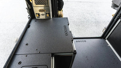 Alu-Cab Canopy Camper V2 - Chevy Colorado/GMC Canyon 2015-2022 2nd Gen. - Rear Double Drawer Module - 5' Bed by Goose Gear