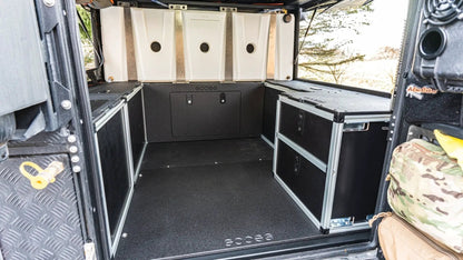 Alu-Cab Canopy Camper V2 - Chevy Colorado/GMC Canyon 2015-2022 2nd Gen. - Rear Double Drawer Module - 6' Bed by Goose Gear