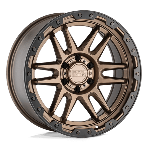 Black Rhino Hard Alloys BR APACHE 17X8.5 6X135 +0 87 M-BRNZ BLK by Black Rhino Hard Alloys