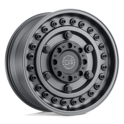 Black Rhino Hard Alloys BR ARMORY 17X9.5 8X6.5 122 GUNBLK +6