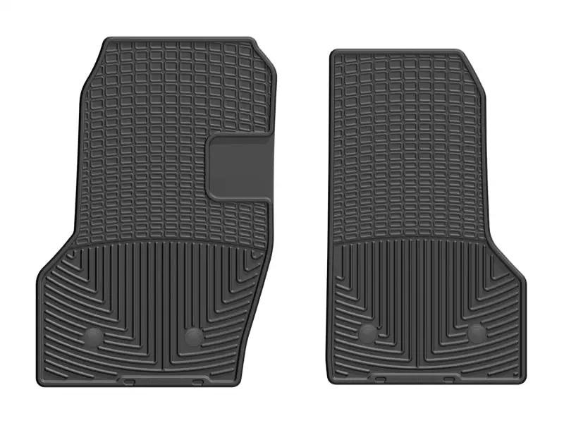 WeatherTech WT Rubber Mats - Front - Blk by WeatherTech