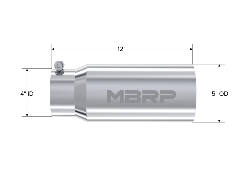 MBRP Univ Exhaust Tips SS