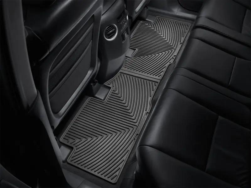 WeatherTech WT Rubber Mats - Rear - Blk by WeatherTech