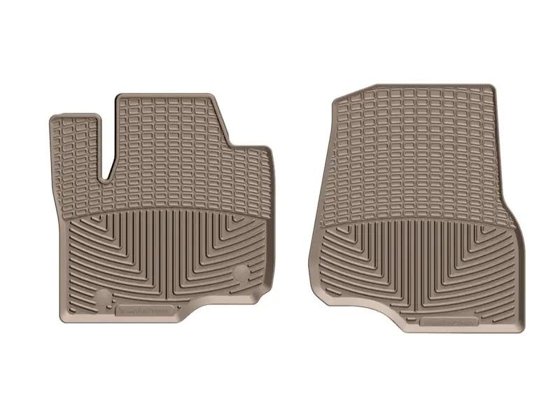 WeatherTech WT Rubber Mats - Front - Tan by WeatherTech