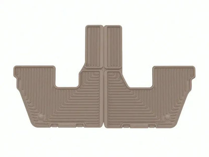 WeatherTech WT Rubber Mats - Rear - Tan by WeatherTech