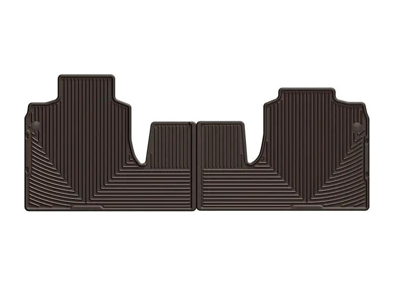 WeatherTech WT Rubber Mats - Rear - Cocoa by WeatherTech