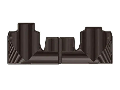 WeatherTech WT Rubber Mats - Rear - Cocoa by WeatherTech